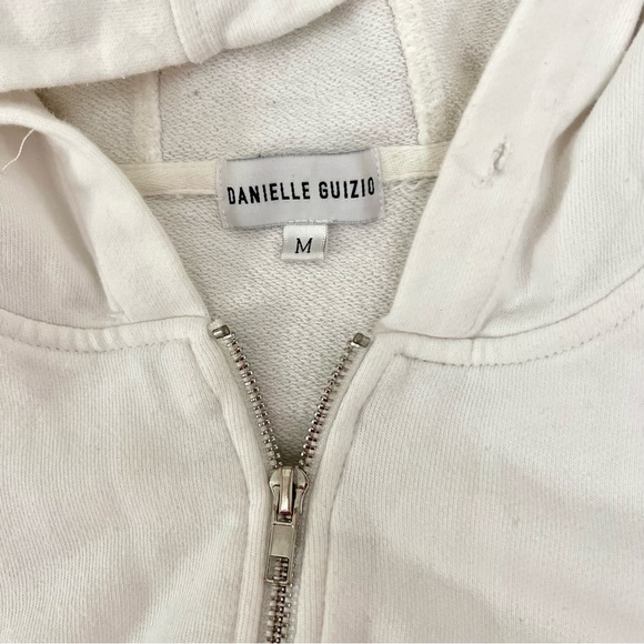 DANIELLE GUIZIO Godspeed White Checkered Tracksuit Sweatsuit Set - Picture 5 of 7